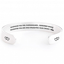 STRAIGHTEN YOUR CROWN BANGLE PWB368