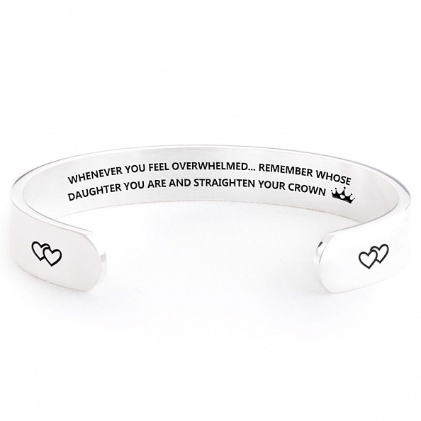 STRAIGHTEN YOUR CROWN BANGLE PWB368