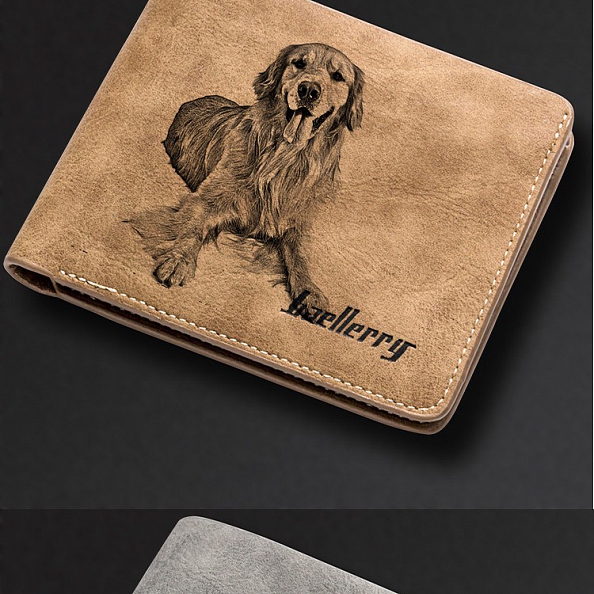 Custom Photo Wallet Sketch PW184