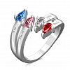 Personalized Birthstone Promise Ring PW863