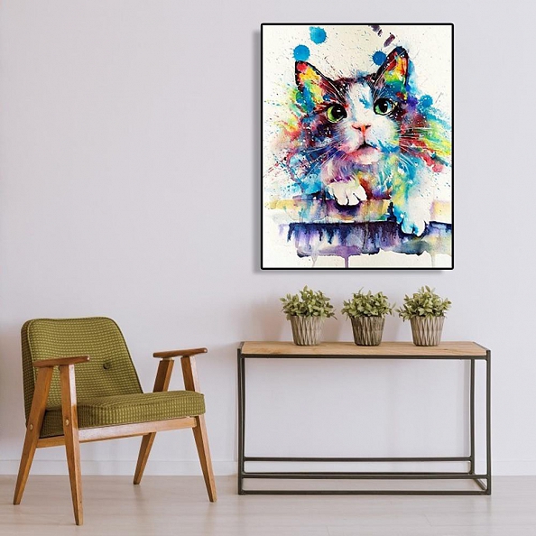 DIY Paint By Numbers Kit(40x50cm) Kitten- PW751