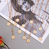 12 Constellations Coin Pendants Necklace  PW884