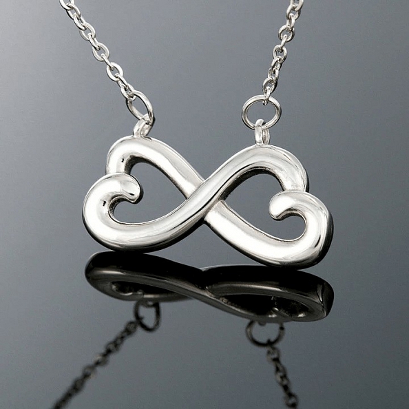 Infinity Heart Necklace- To Granddaughter PWB047