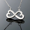 Infinity Heart Necklace- To Granddaughter PWB047