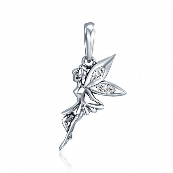 Flower Angel Pendant Necklace PWB391