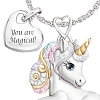 Cute Unicorn Necklace PWB081