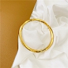 Never Give Up Gold Cuff Bracelet PWB383