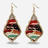 Boho style earrings PWB068