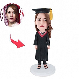 Graduation B Custom Bobblehead PW393