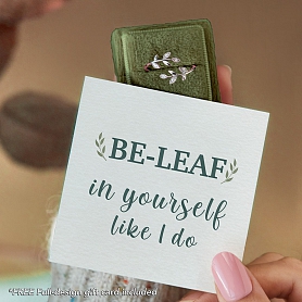 Handmade Leaf Ring PWB313