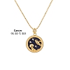 Zodiac 12 Costellation  Pendant Necklaces PW883