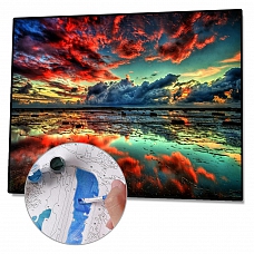 Paint By Numbers Kit(40x50cm) Red Cloud PW757 