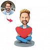 Heart Man Custom Bobblehead PW302
