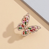Colorful Butterly Sparkly Ring PWB176