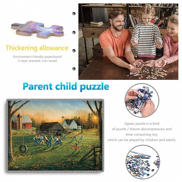 1000pcs Rugby Players-Jigsaw Puzzle(69x51cm) PW590