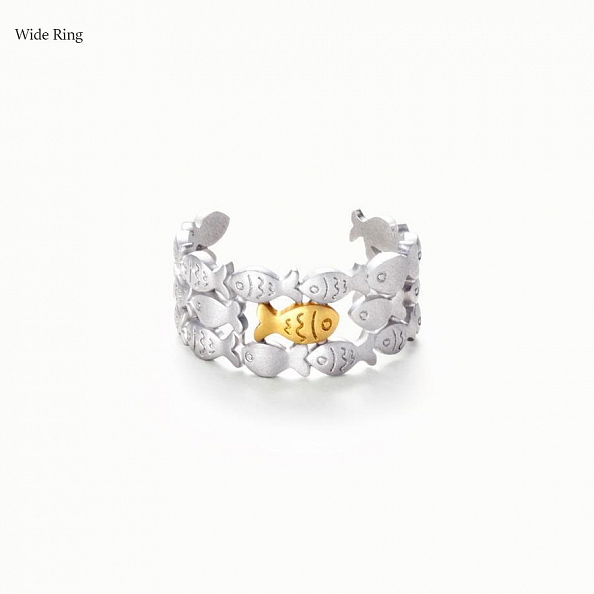 BE YOURSELF SWIMMING AGAINST THE CURRENT RING PWB302 