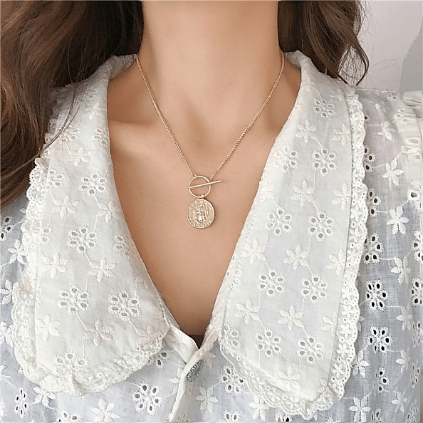 Vintage Coin Necklace PW984