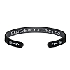 BELIEVE IN YOU LIKE I DO Inspirational Bangle PWB434