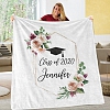 Personalized Graduation Fleece Blanket for Class Of 2020 PW283