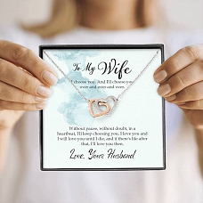 I WILL CHOOSE YOU OVER AND OVER Necklace PWB351