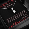 To My Girlfriend Necklace Valentine's Day Gift PWB322