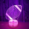 3D Rugby Illusion Lamp Gift 7/16 Colors PW552