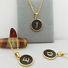 Initial Letter Pendant Necklace PW888