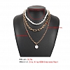 Simple multi-layer irregular necklace PWB213
