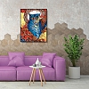 Paint By Numbers-DIY Colorful Owl(40*50 CM) PW739