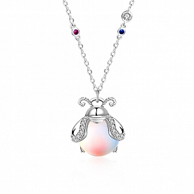 Glowworm Pendant Necklace PWB482