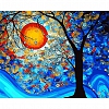 DIY Paint By Numbers Kit(16x20in40x50cm) - Abstract Tree PW774