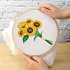 Sunflower -Embroidery Kit(30x30cm) PW662