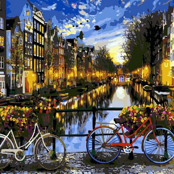 Landscape Venice Paint By Numbers Kits PW381