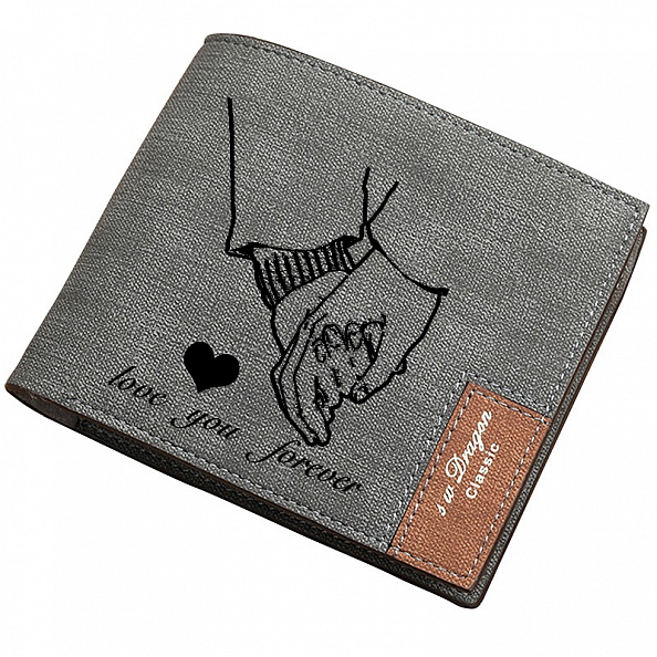 Custom Photo Wallet Sketch PW182