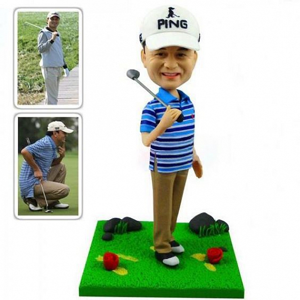 Fully Customizable 1 person Custom Bobblehead PW268