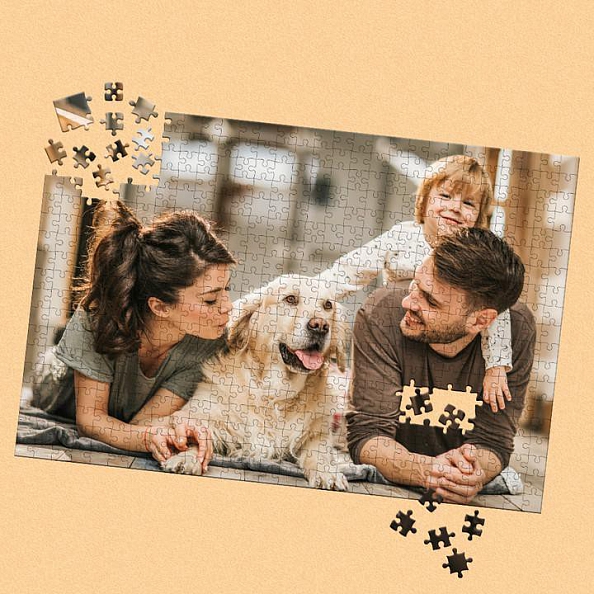 Custom Photo Jigsaw Puzzle Best Indoor Gifts 35-1500 pieces PW350 