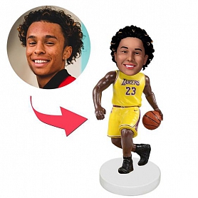 Los Angeles Lakers Basketball Player Custom Bobblehead PW416
