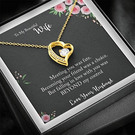 Husband's Love Necklace PWB121