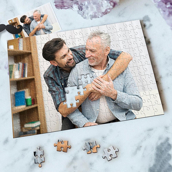 Custom Photo Jigsaw Puzzle Best Indoor Gifts 35-1500 pieces PW350 