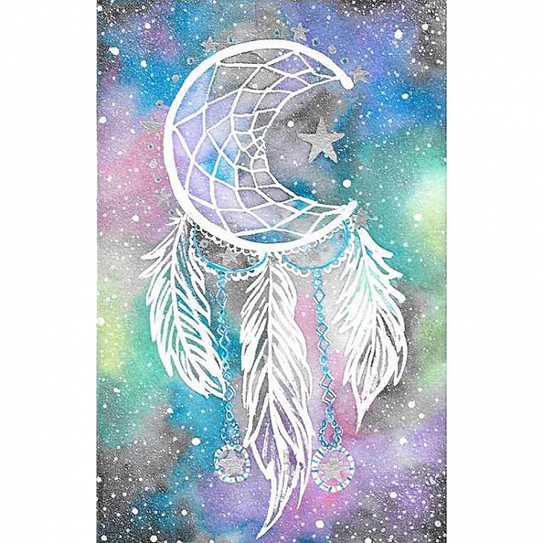  Full Round Diamond Painting -Dreamcatcher PW693