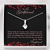 To My Girlfriend Necklace Valentine's Day Gift PWB322