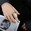 Simple irregular pearl ring PWB147