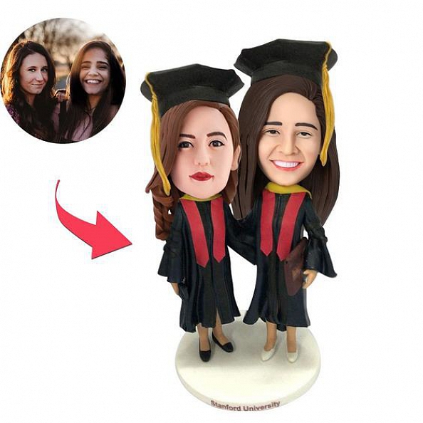 Graduation Friend Custom Bobblehead PW397