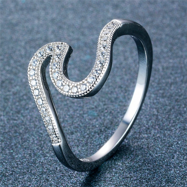 S925 Can't Stop The Wave Ring PWB275