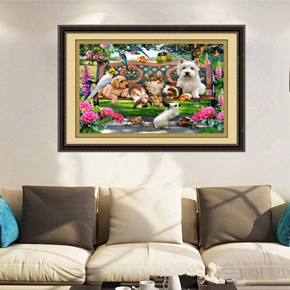 Partial Drill Diamond Painting- Garden PW733