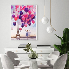 DIY Paint By Numbers- Romantic Balloon PW745