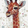 Animal Giraffe Paint By Numbers Kits PW137