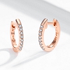 S925 SMALL HUGGIE EARRING PWB044