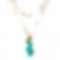 Multi-Layer Water Drop Pendant Necklace PW934