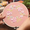 Flowers-Embroidery Kit(25x25cm) PW680